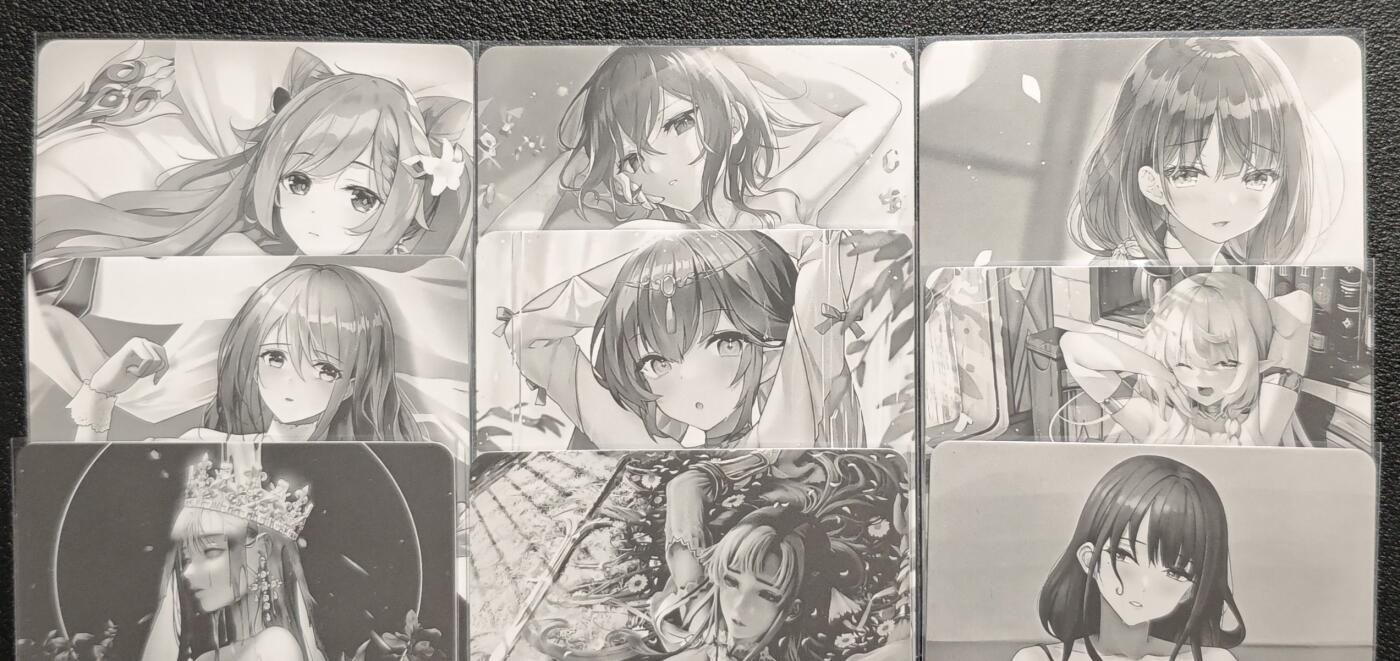 天玑星卡拍第135期《11.6周四截拍》持续收拍收评中 满赠卡需备注 动漫美女 九张