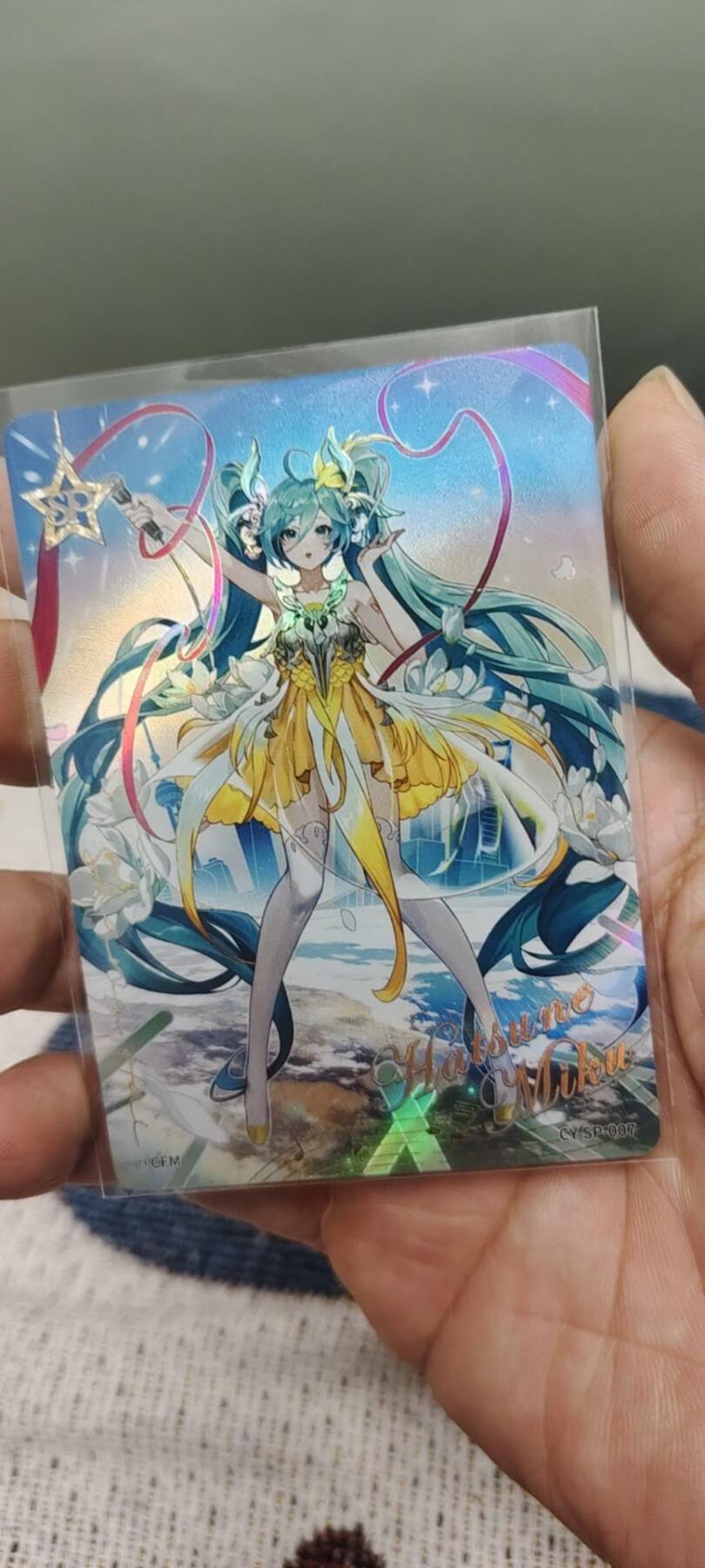 秋原瞳的小店第二十八期（持续收拍，深夜入冬的稀雨，总是静寂的……） 卡游初音sp，美品无肉眼瑕疵