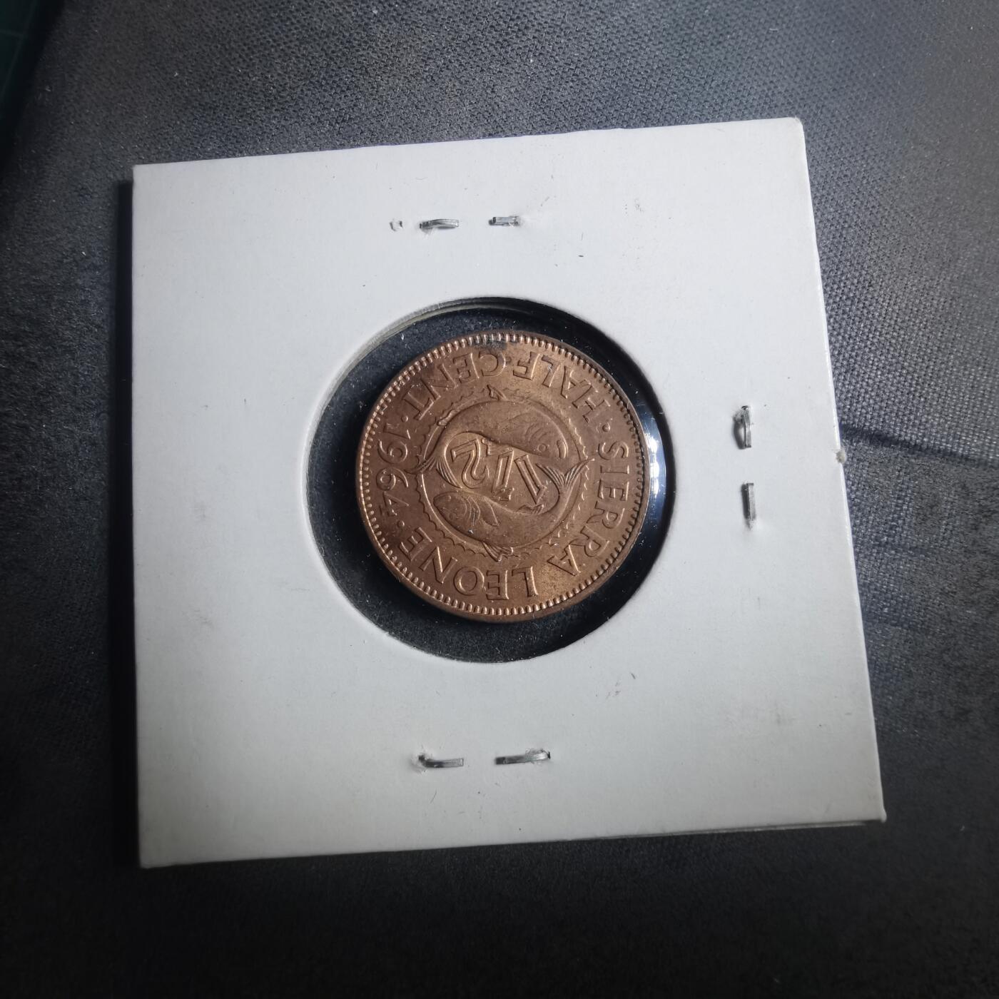 沼泽如烟--第893场 塞拉利昂1964年半分