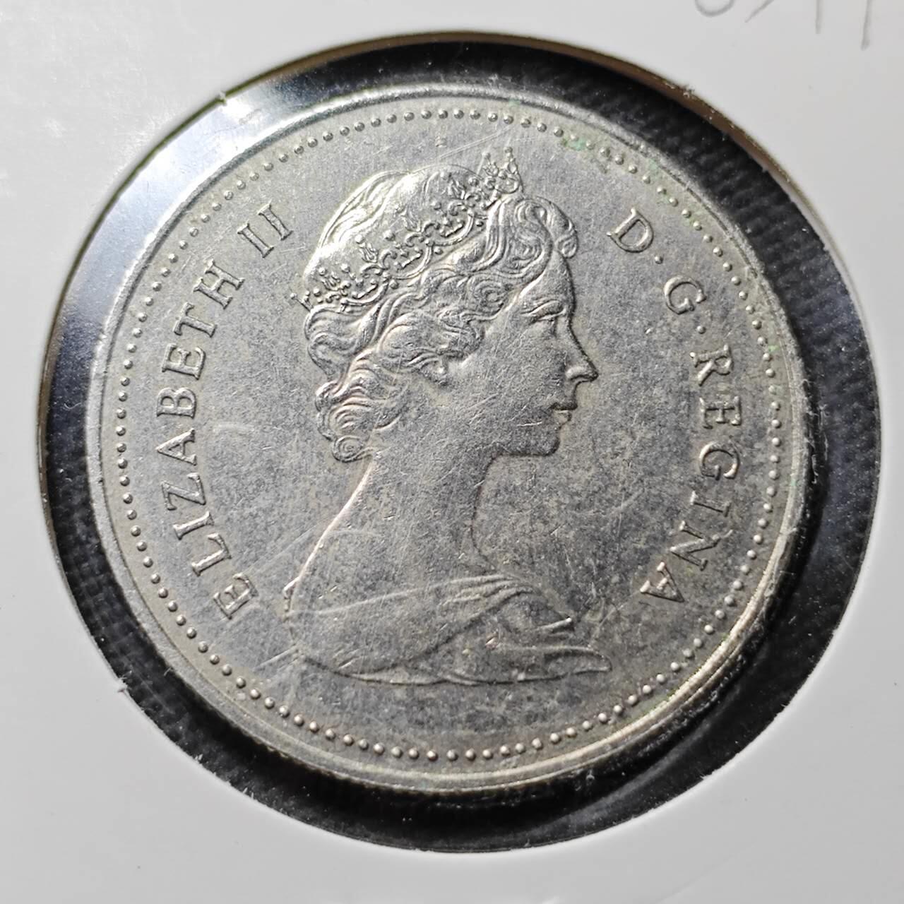 KK钱币收藏小铺  第365场  2月预留时间 周末发货  1983加拿大1元