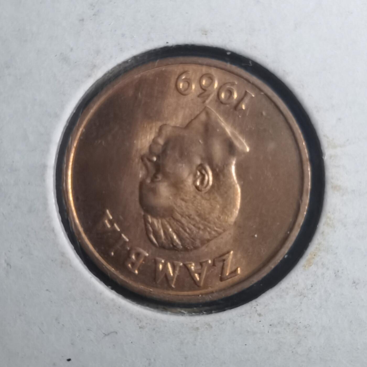 沼泽如烟--第893场 赞比亚1969年1恩韦