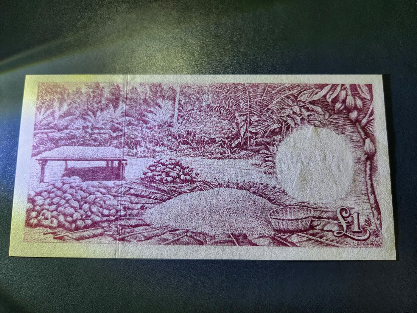 11月9号晚上8点 外国纸币自动截拍第54场 加纳1962年1新品