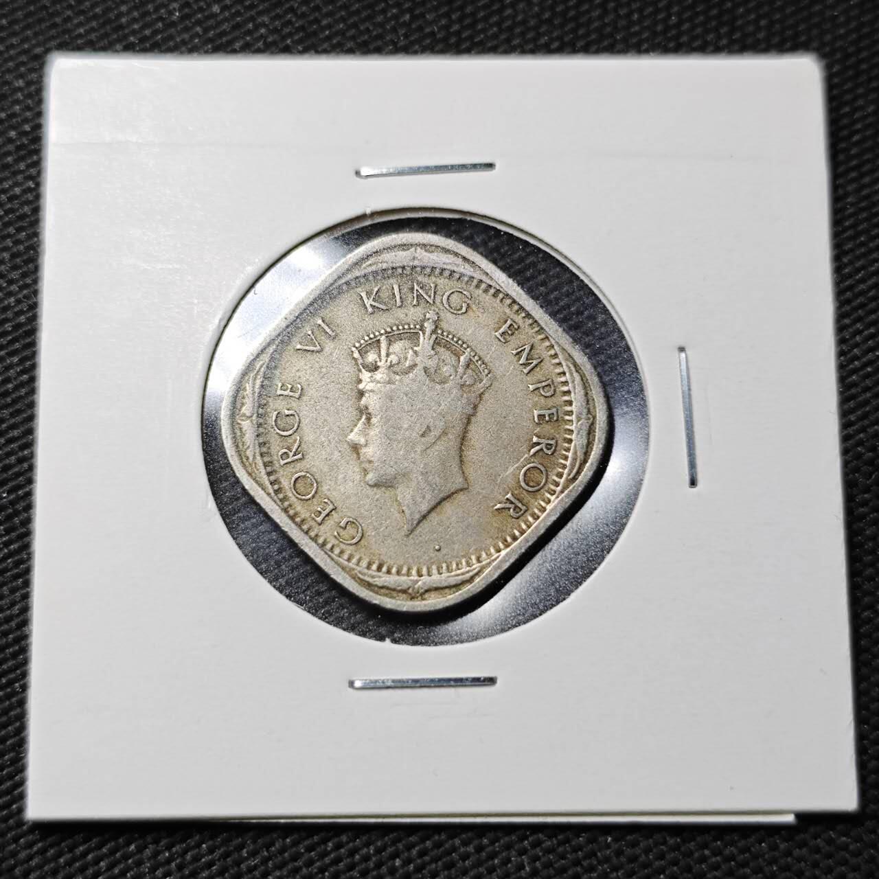 KK钱币收藏小铺  第365场  2月预留时间 周末发货  1939英属印度2安娜