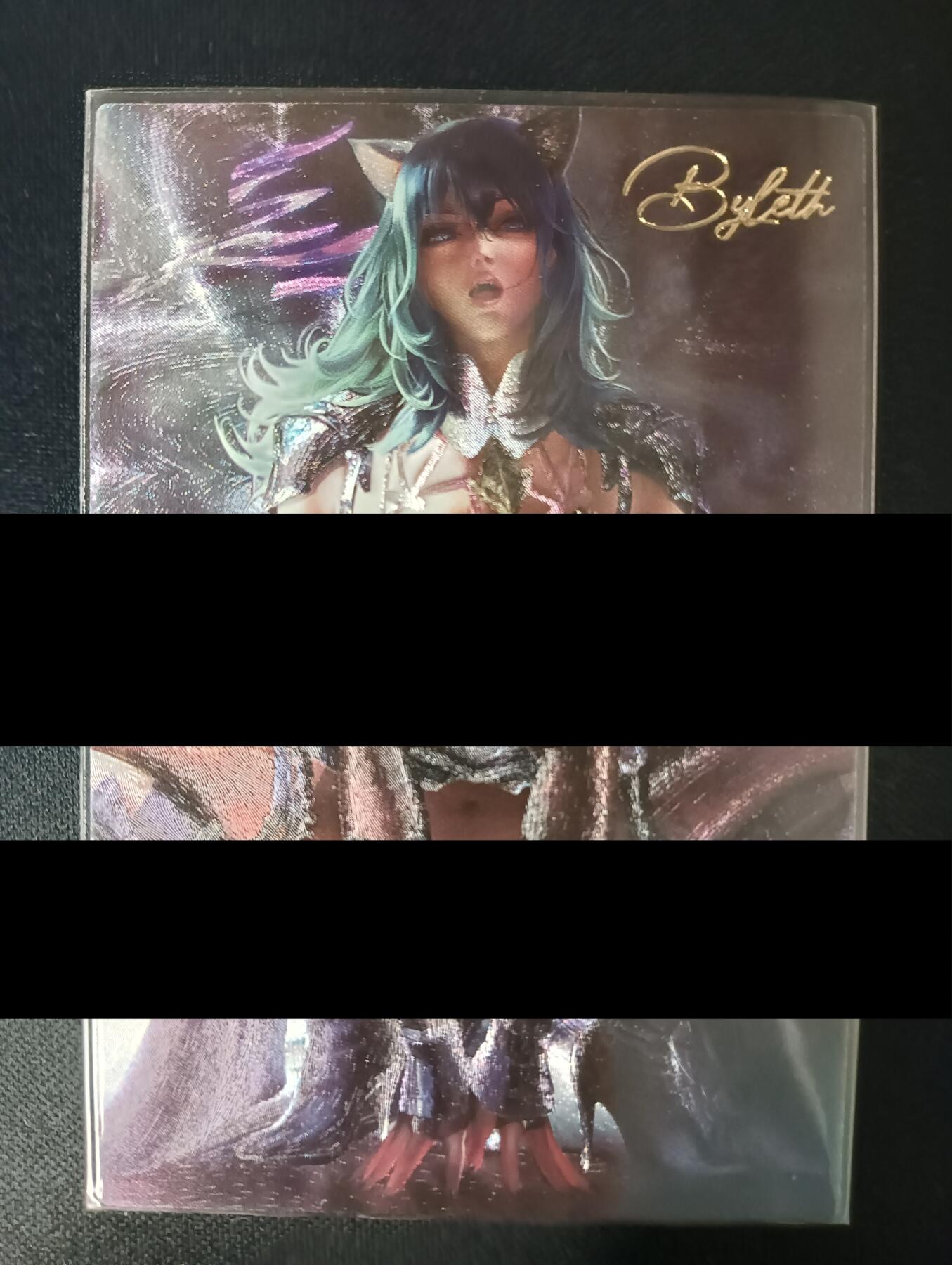 花开卡拍第46期（11月9号周日截拍，品控勿拍!!!拍品不寄存，运费5元，自制卡难免瑕疵，可能存在轻微撞角爆边等出厂瑕疵，品控介意勿拍！） 藏无缺卡牌 璇哥 ACG-贝雷丝 粗闪