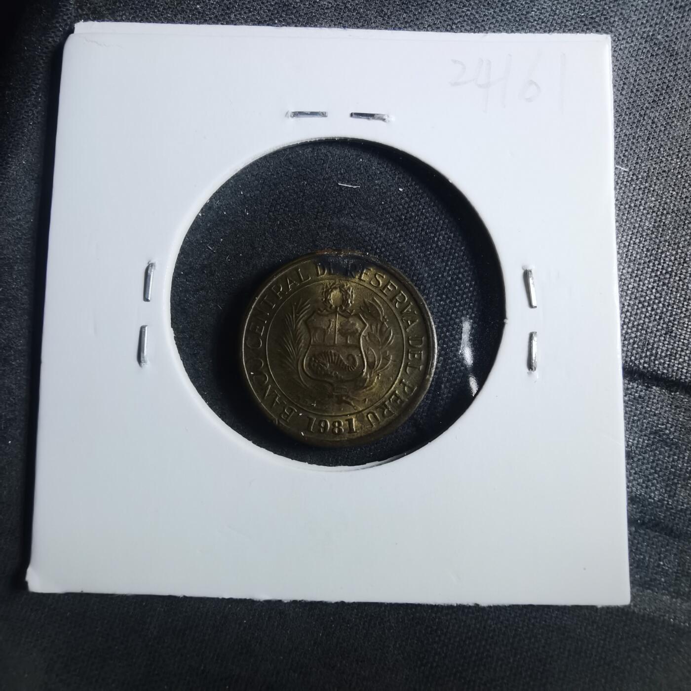 沼泽如烟--第893场 秘鲁1981年1索尔