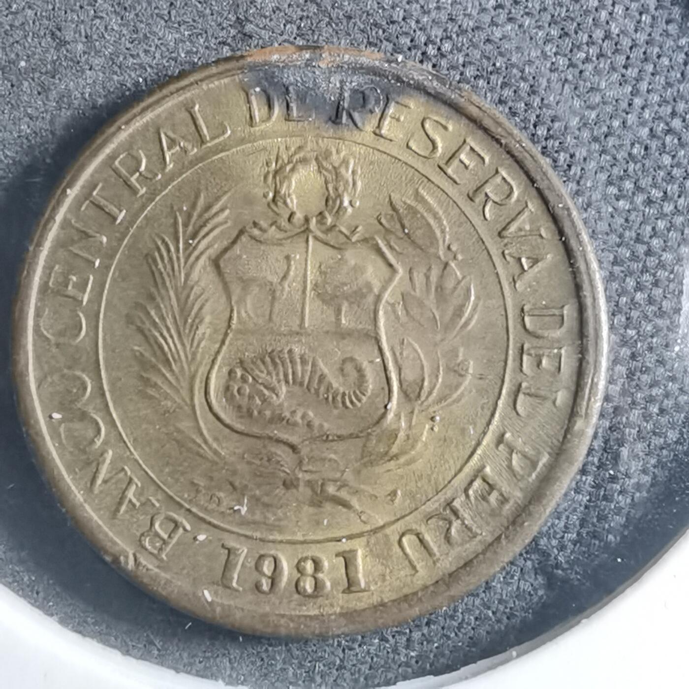 沼泽如烟--第893场 秘鲁1981年1索尔