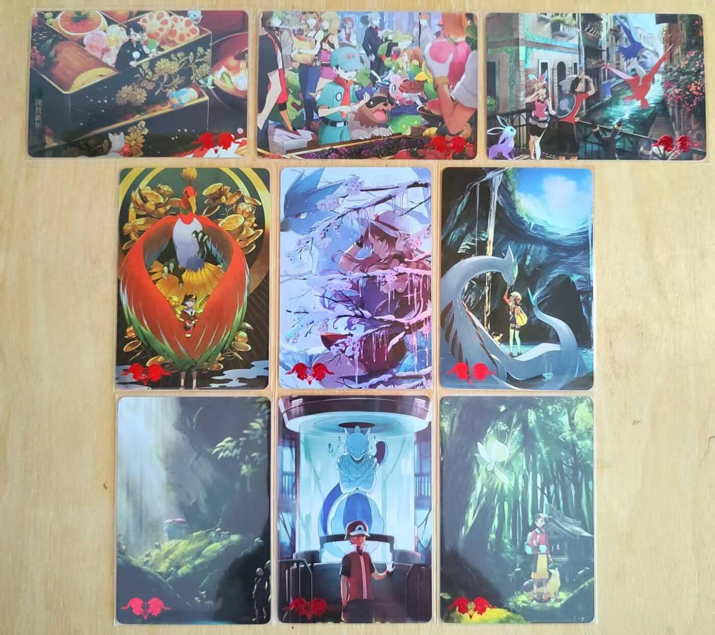 龙虎卡牌第六二场 百里霸场 （无佣金，周六结拍，欢迎送拍） 彩闪9张 宝可梦系列 精灵与训练师 一套