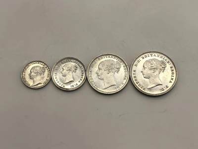 博洋堂“物美丰成”11月精品专场暨第145期（全场包邮） - 英国1887年维多利亚女王濯足币套装银币