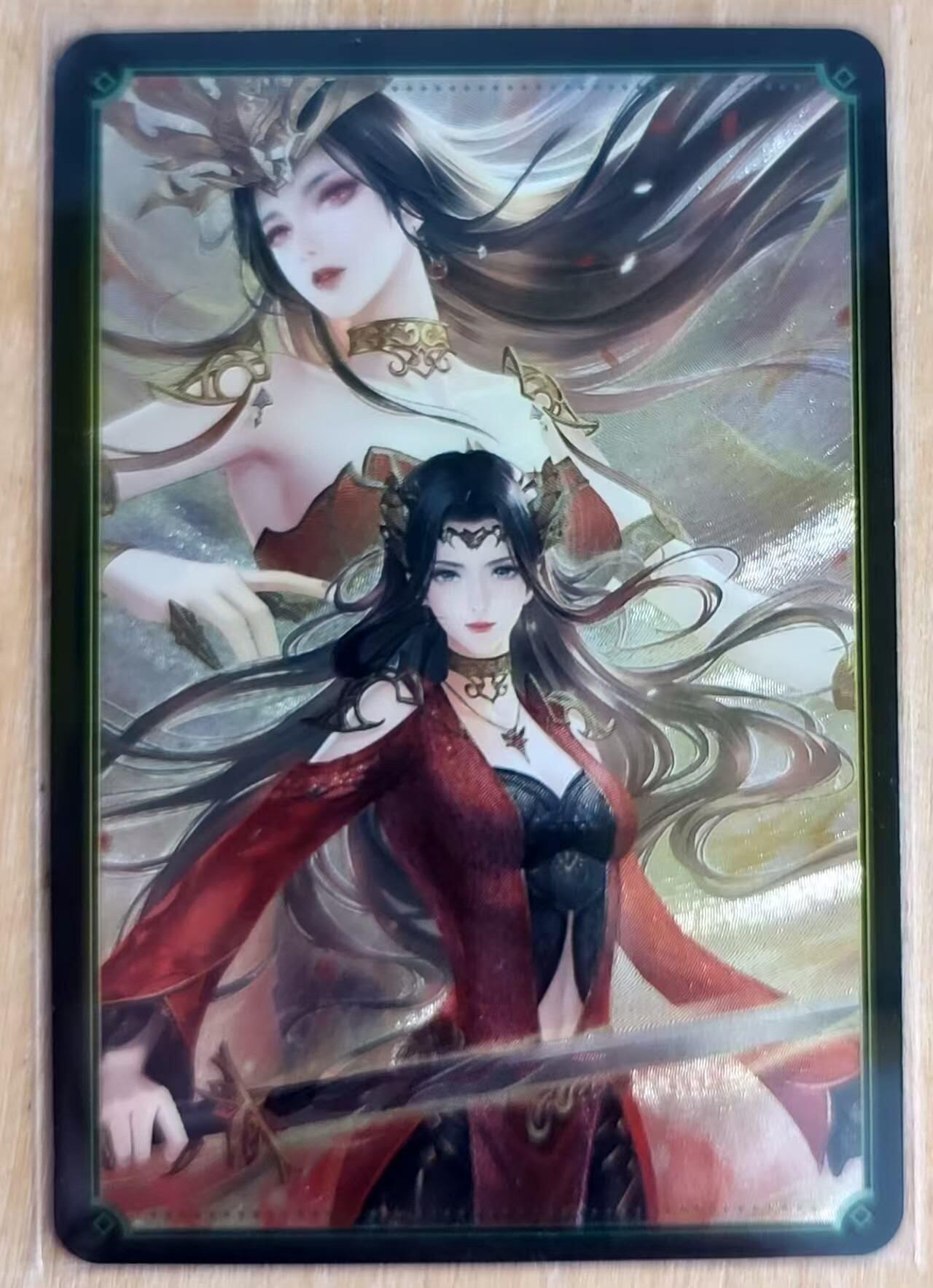 龙虎卡牌第六二场 百里霸场 （无佣金，周六结拍，欢迎送拍） 粗闪 斗破苍穹卡牌 美杜莎