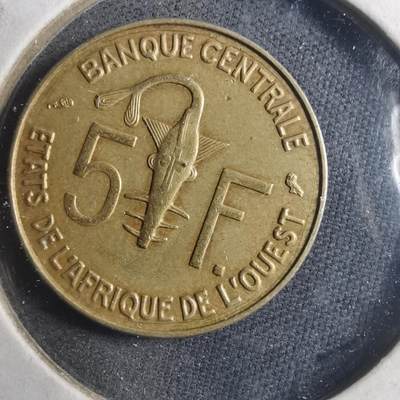 沼泽如烟--第893场 - 西非1965年5法郎