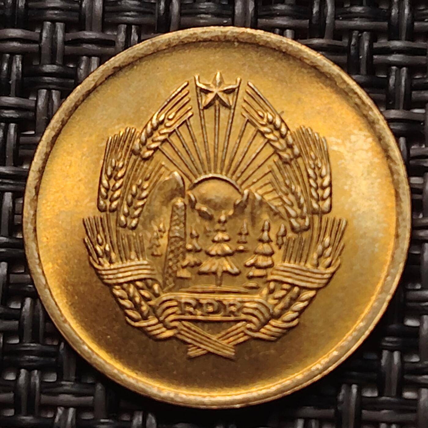 布加迪🐬～世界钱币(上海)🌾第 258 期 /  各国套币和散币 罗马尼亚 1956年 5巴尼 原光好品