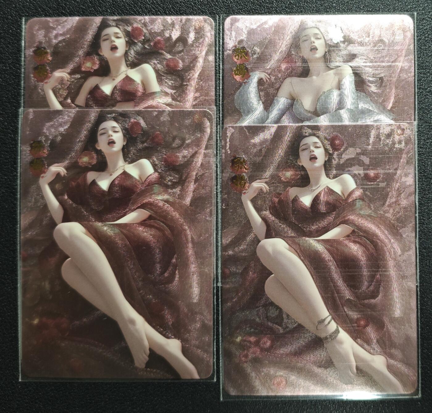 天玑星卡拍第136期《11.10周一截拍》持续收拍收评中 满赠卡需备注 桃花文化 张嫣 四渐变 粗闪 四张