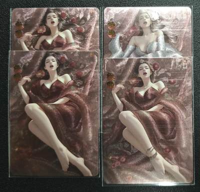 天玑星卡拍第136期《11.10周一截拍》持续收拍收评中 满赠卡需备注 - 桃花文化 张嫣 四渐变 粗闪 四张