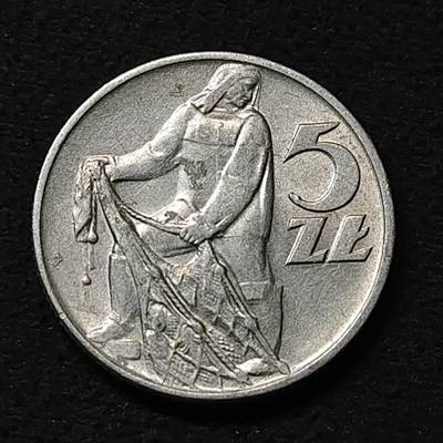 【全场包邮】纯粹捡漏拍474场（免费代拍第11场） - 波兰1959年5兹罗提