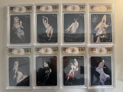 寸草不生拍卖会 第十三期 （ 持续收拍中） - 2025 焱卡文化 Art系列x毒瘤 炫彩一组 混分