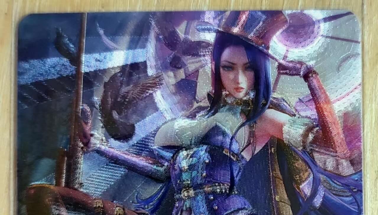 龙虎卡牌第六二场 百里霸场 （无佣金，周六结拍，欢迎送拍） 粗闪 藏无缺卡牌 璇哥 凯瑟琳