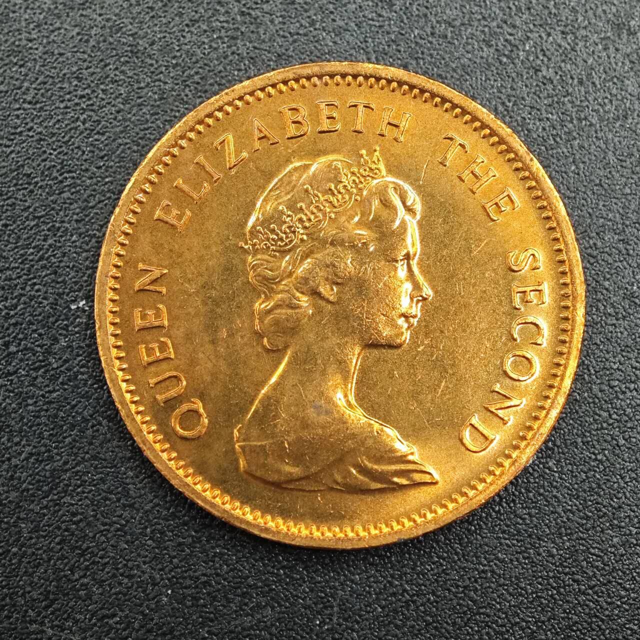 【淘币小摊】实时拍第七百九十拍   散币场   满百包邮可预留二周 每周一统一发货   图瓦卢1985年2分魔鬼鱼铜币