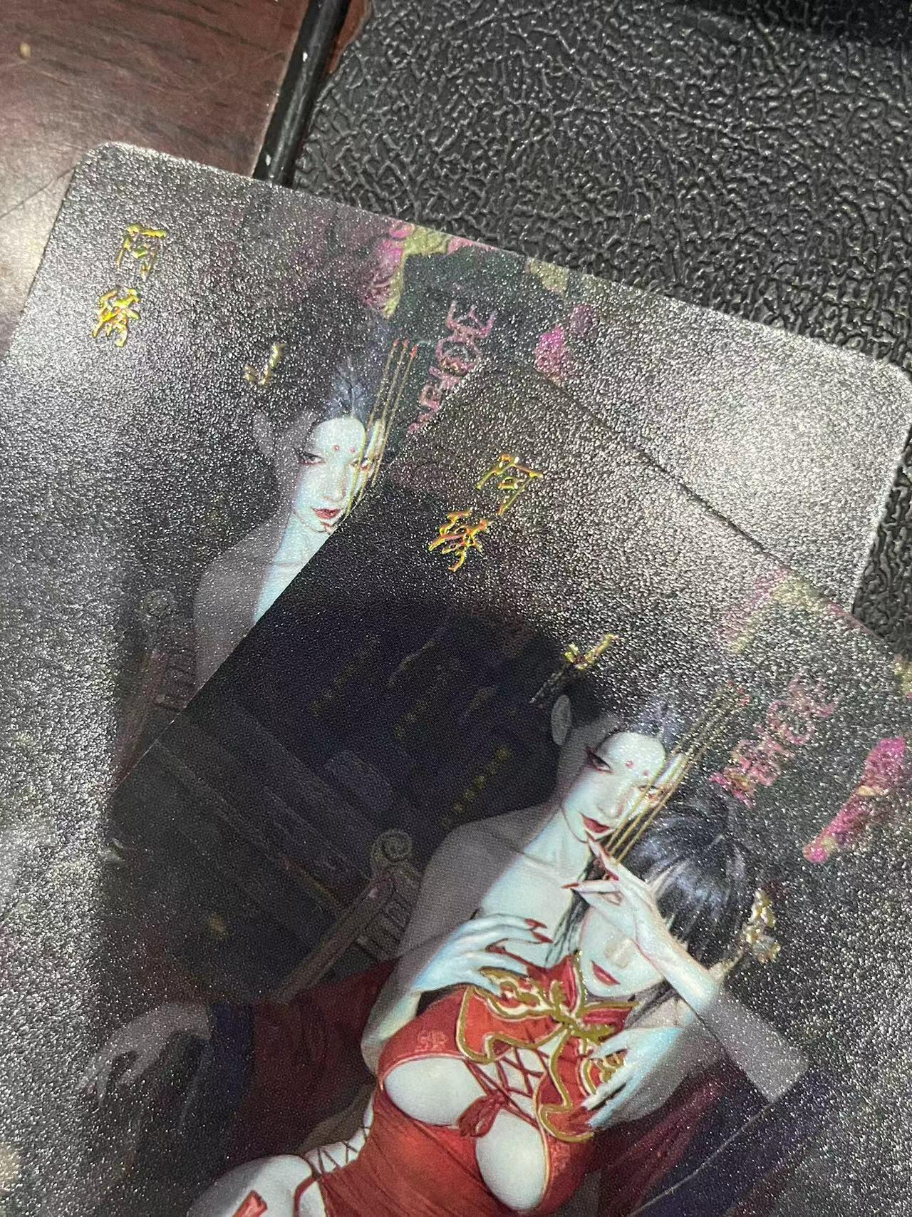 寸草不生拍卖会 第十三期 （ 持续收拍中） 燎原卡牌 ST-Brush 老师 刷子老师作品 幻彩双服饰 -阿秀