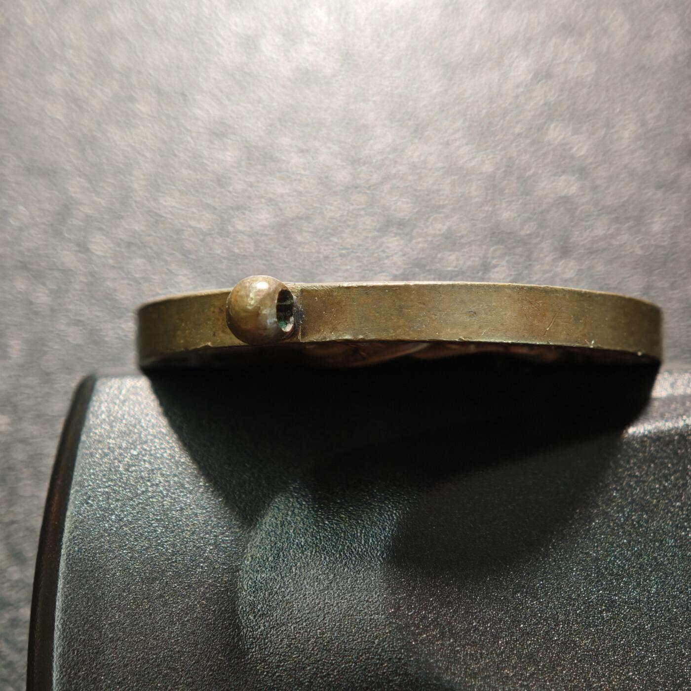 【德藏】世界币章拍卖第152期（拍品征集中~欢迎藏友联系） 1894年 瑞士卢加诺联邦体操节高浮雕纪念铜章 设计细腻 浮雕感极强 直径约：35.2mm；重约：23.4g