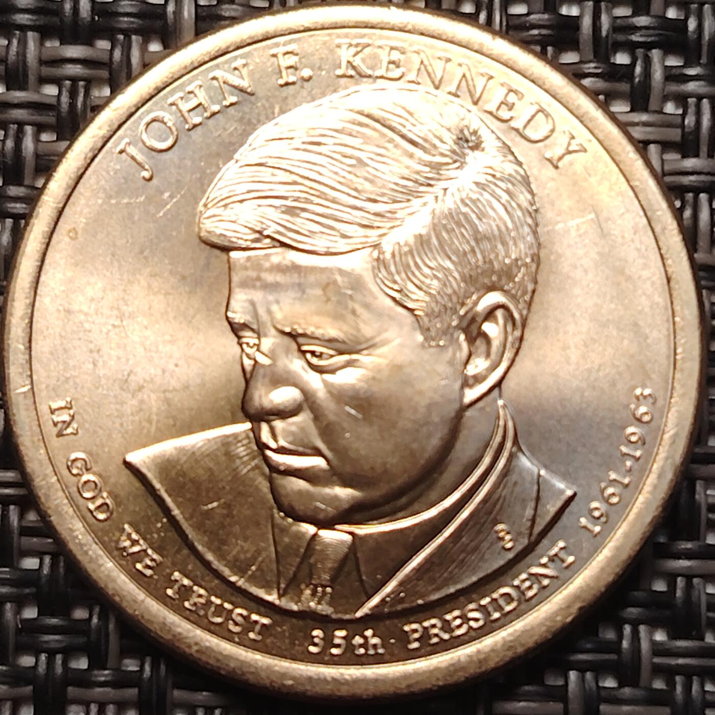 布加迪🐬～世界钱币(上海)🌾第 258 期 /  各国套币和散币 美国🇺🇸总统币 第35任 约翰.F.肯尼迪(1961-1963)