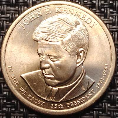 布加迪🐬～世界钱币(上海)🌾第 258 期 /  各国套币和散币 - 美国🇺🇸总统币 第35任 约翰.F.肯尼迪(1961-1963)