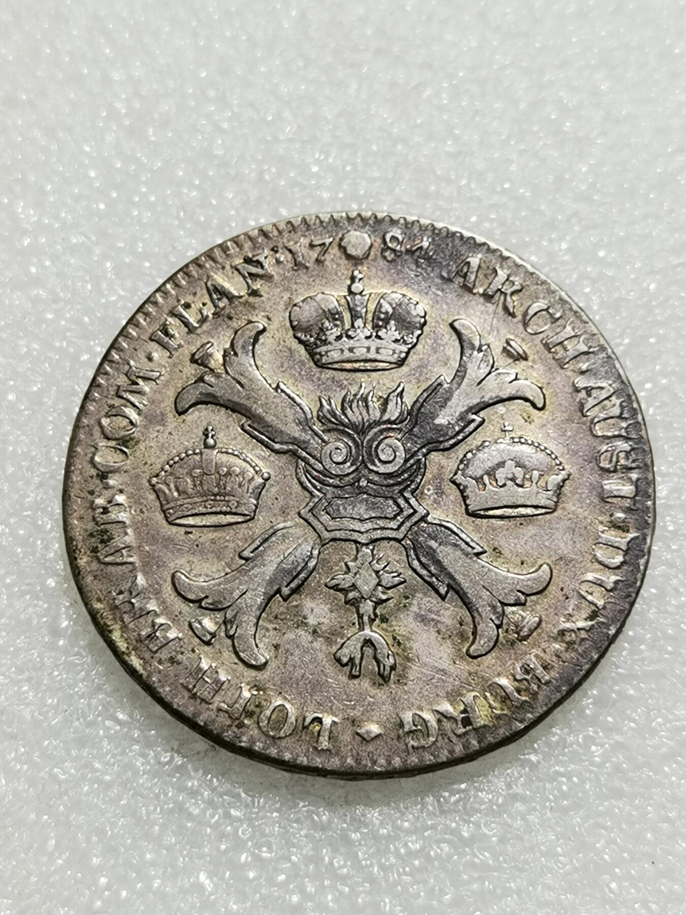 天下钱庄专场欢迎参拍 奥地利1784约瑟夫二世泰勒大银币