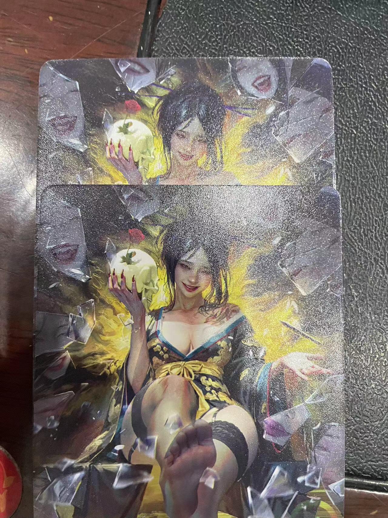 寸草不生拍卖会 第十三期 （ 持续收拍中） 燎原卡牌 ST-Brush 老师 刷子老师作品 普卡双服饰-婴宁