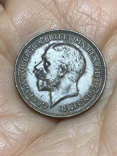 2025年第一百二十五场(总第一百五十一场）外国好品散币(免佣金) - 英国🇬🇧1936年1法新(乔治五世逝世年，第三版关门年)