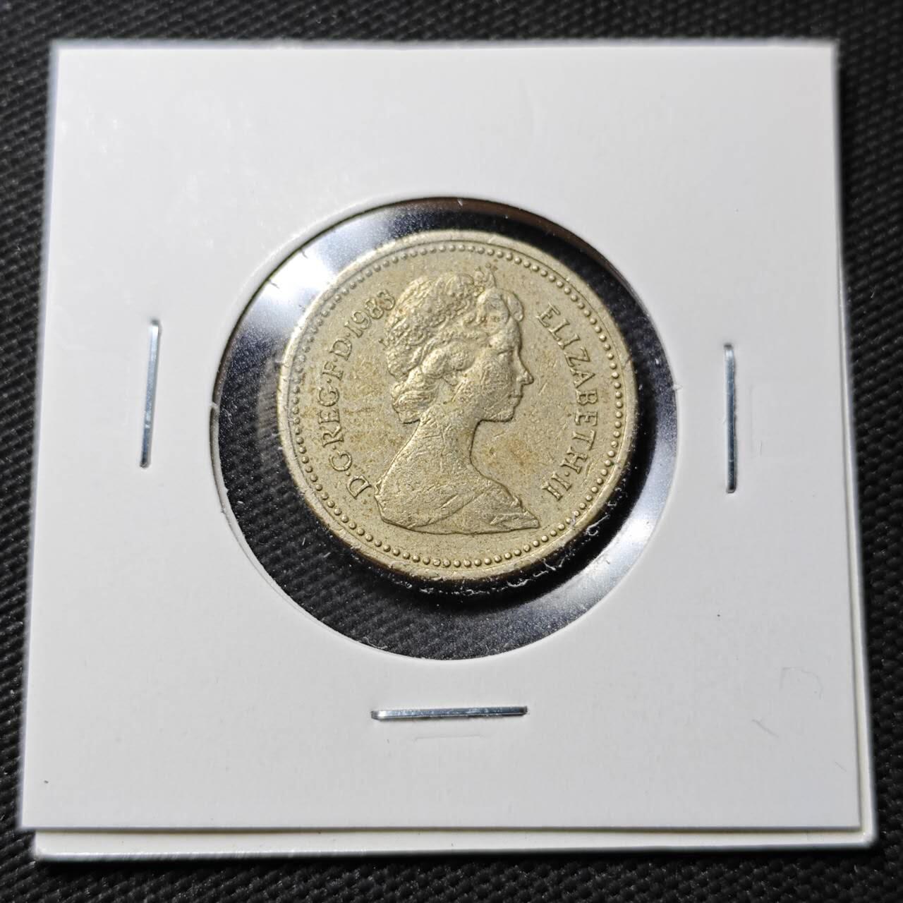 KK钱币收藏小铺  第365场  2月预留时间 周末发货  英国1镑