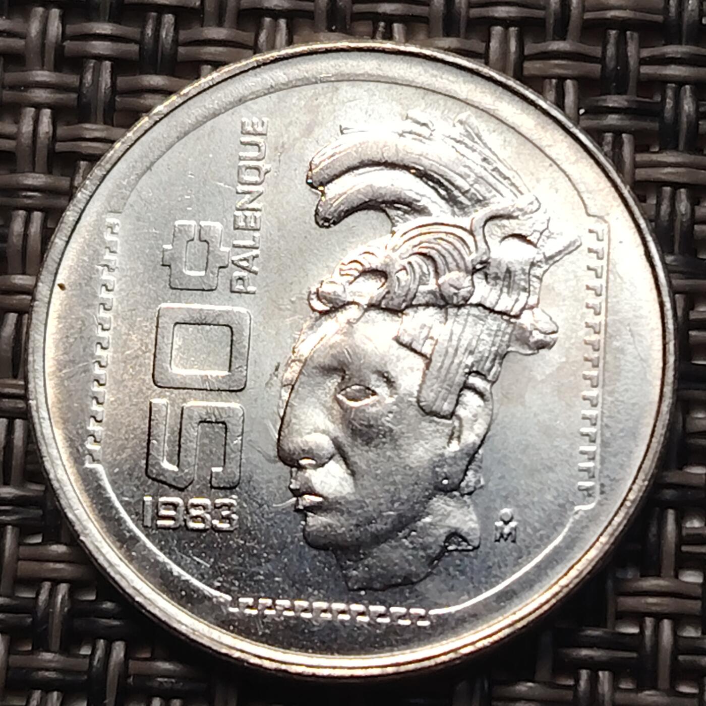 布加迪🐬～世界钱币(上海)🌾第 258 期 /  各国套币和散币 墨西哥🇲🇽 1983年 50分镍币 较少见