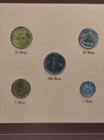 G&W世界散币，银币处理专场（第35场） - 富兰克林-韩国5枚套