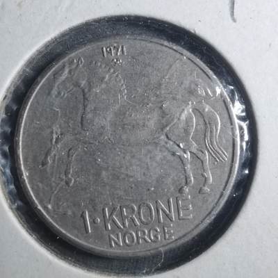 沼泽如烟--第893场 - 挪威1971年1克朗