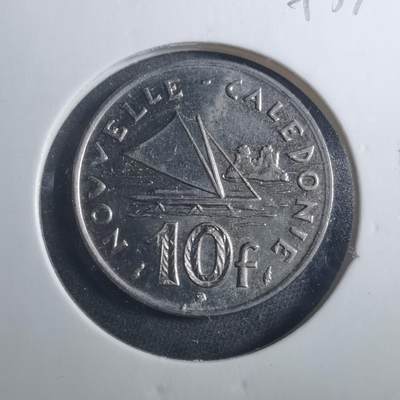 沼泽如烟--第893场 - 法属新喀里多尼亚1977年10法郎