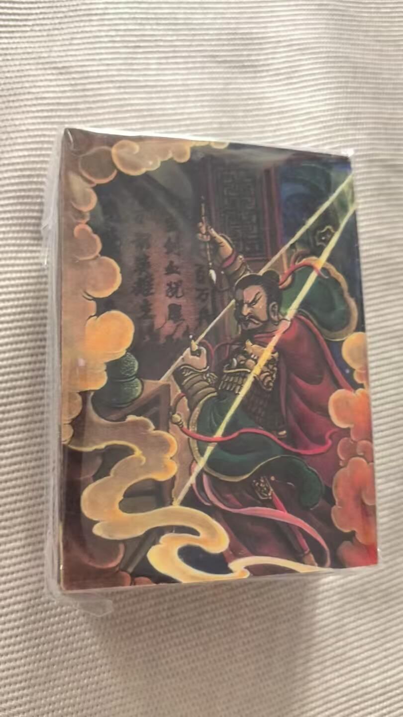 龙虎卡牌第六二场 百里霸场 （无佣金，周六结拍，欢迎送拍） 镜面卡套卡27张全 香山文创  大汉王朝一套（未撕膜）