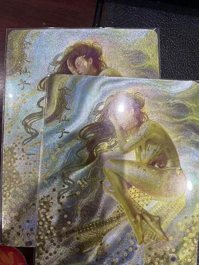 寸草不生拍卖会 第十三期 （ 持续收拍中） - 燎原卡牌 ST-Brush 老师 刷子老师作品 幻彩折光双服饰-金灵仙子