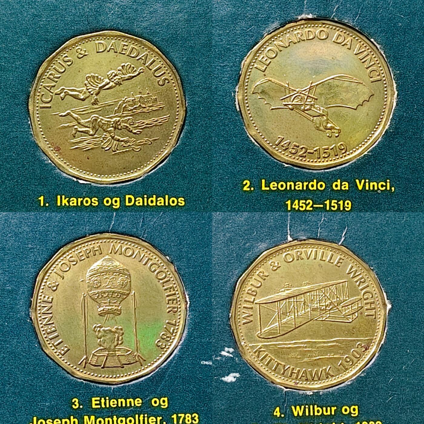 【全场包邮】纯粹捡漏拍475场（免费代拍第12场） 【纪念章】荷兰壳牌太空征服-从希腊神话到月球探秘-航空航天纪念套章-共计20枚