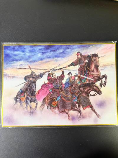 NO.15 好又多金牌大场，双11狂欢继续！每周一站式配齐，方便凑单！（周6晚8点截拍，卖家送拍0抽成！） - 山河潮玩 侠哥 三英战吕布 A4色纸大卡