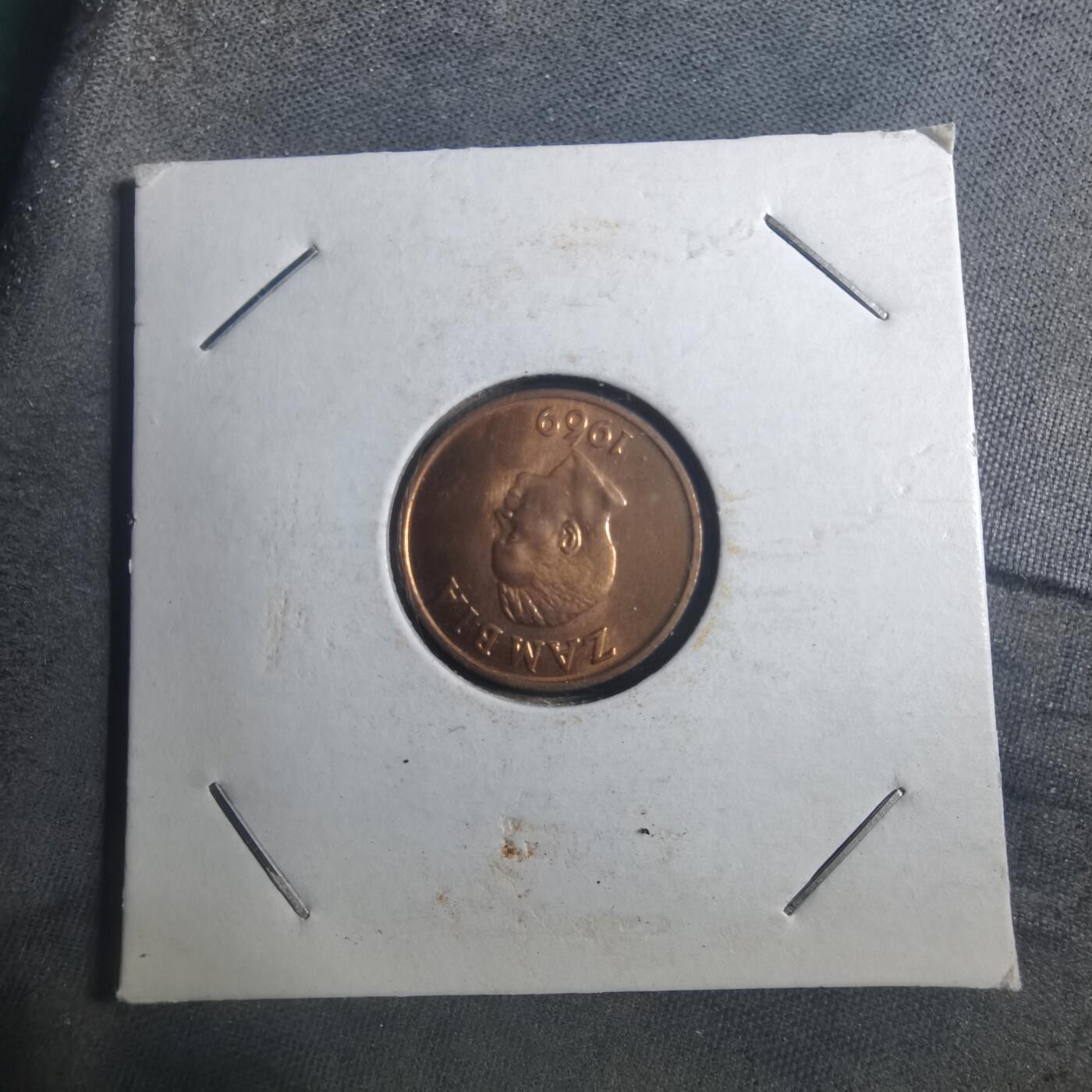 沼泽如烟--第893场 赞比亚1969年1恩韦