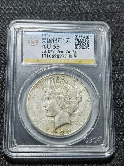 天下钱庄专场欢迎参拍 - 美国和平鸽一美元银币