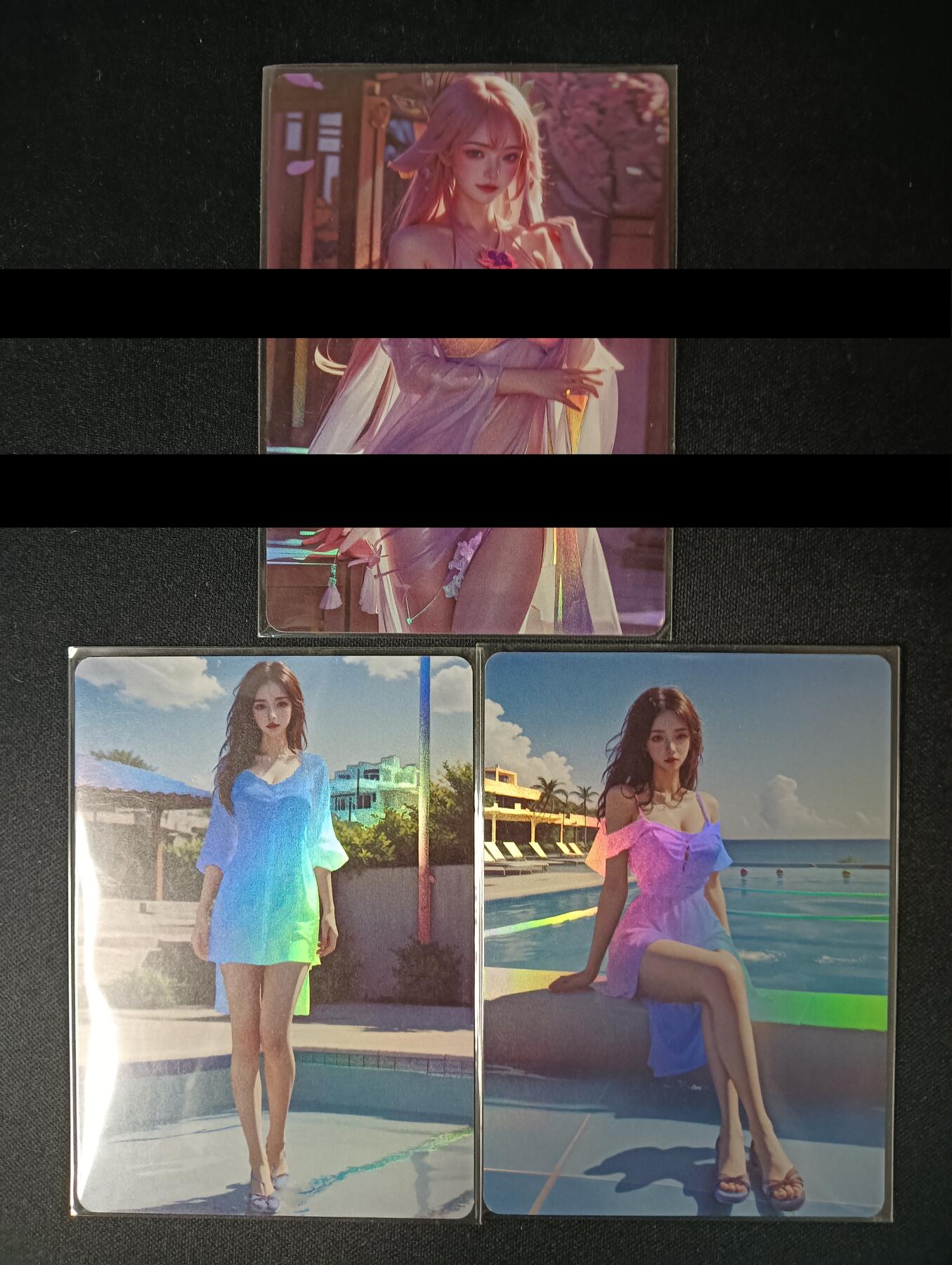 花开卡拍第46期（11月9号周日截拍，品控勿拍!!!拍品不寄存，运费5元，自制卡难免瑕疵，可能存在轻微撞角爆边等出厂瑕疵，品控介意勿拍！）