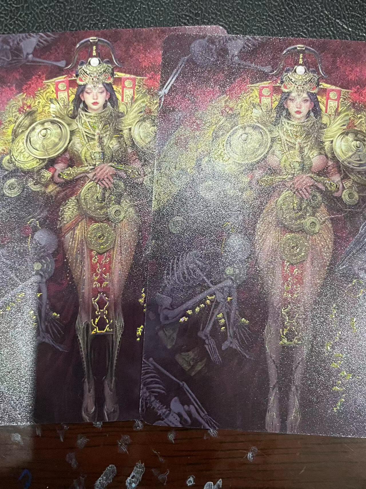 寸草不生拍卖会 第十三期 （ 持续收拍中） 燎原卡牌 ST-Brush 老师 刷子老师作品 幻彩双服饰 -精绝公主