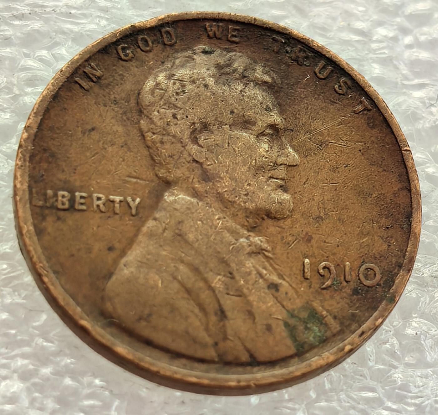  外国优质老铜币银币，周六九点倒数截拍，满百包邮，可寄存半年，喜欢朋友微信扫描二维码可直接参拍 少见年份美国1910年壹分