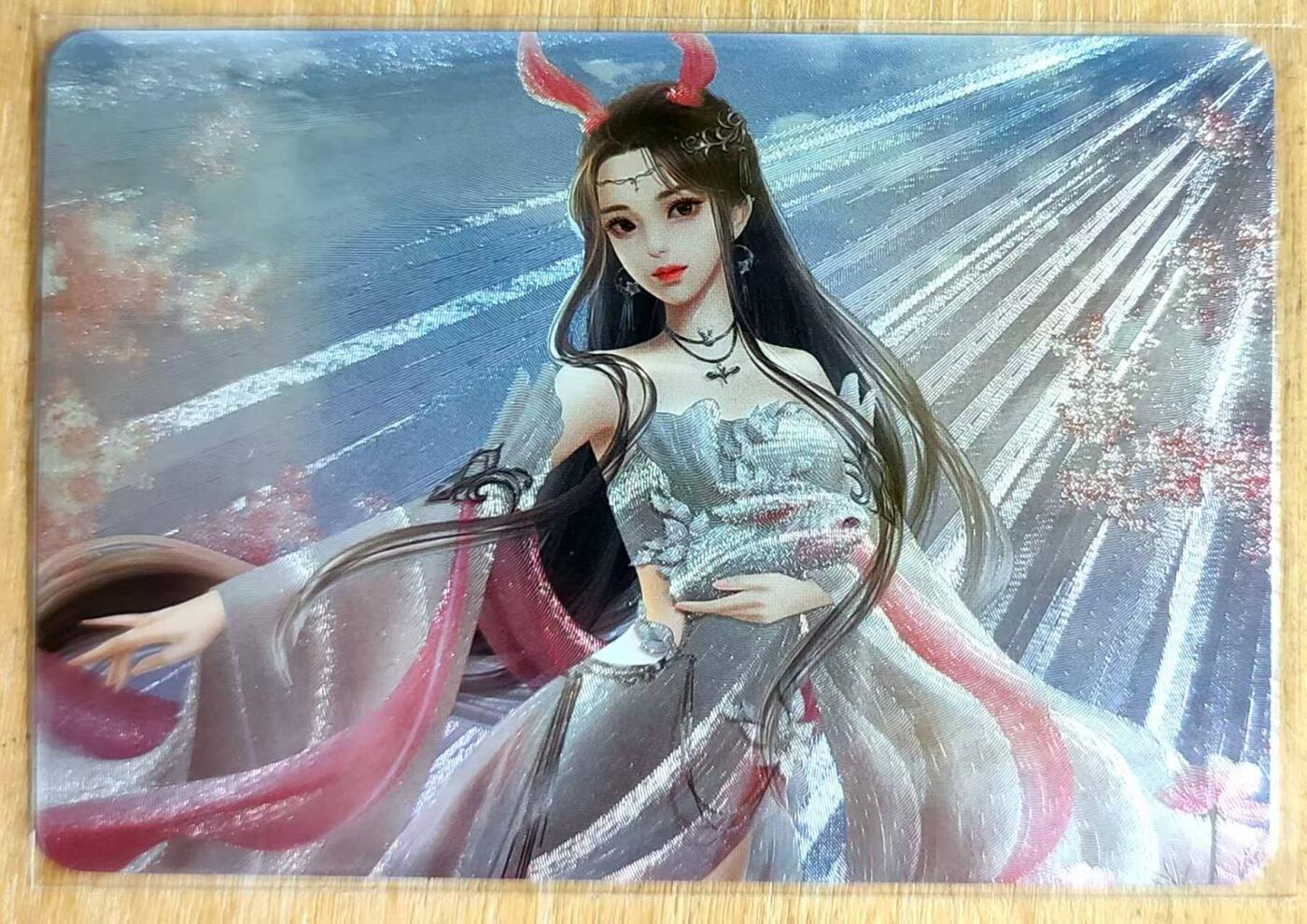 龙虎卡牌第六二场 百里霸场 （无佣金，周六结拍，欢迎送拍） 粗闪 斗罗大陆 小舞 飘逸洒脱