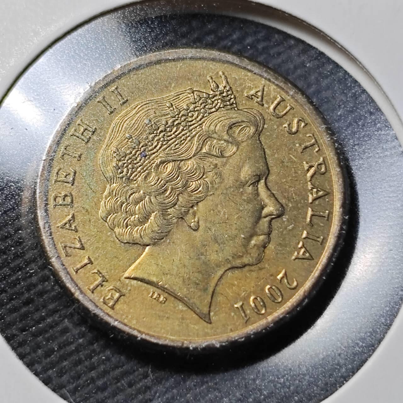 KK钱币收藏小铺  第365场  2月预留时间 周末发货  澳大利亚2元 好品