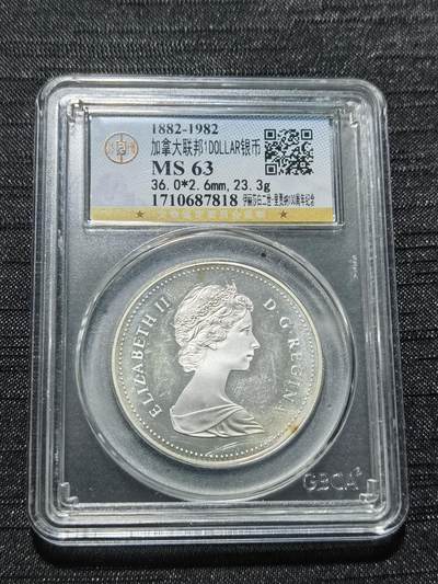 天下钱庄专场欢迎参拍 - 加拿大1加元银币