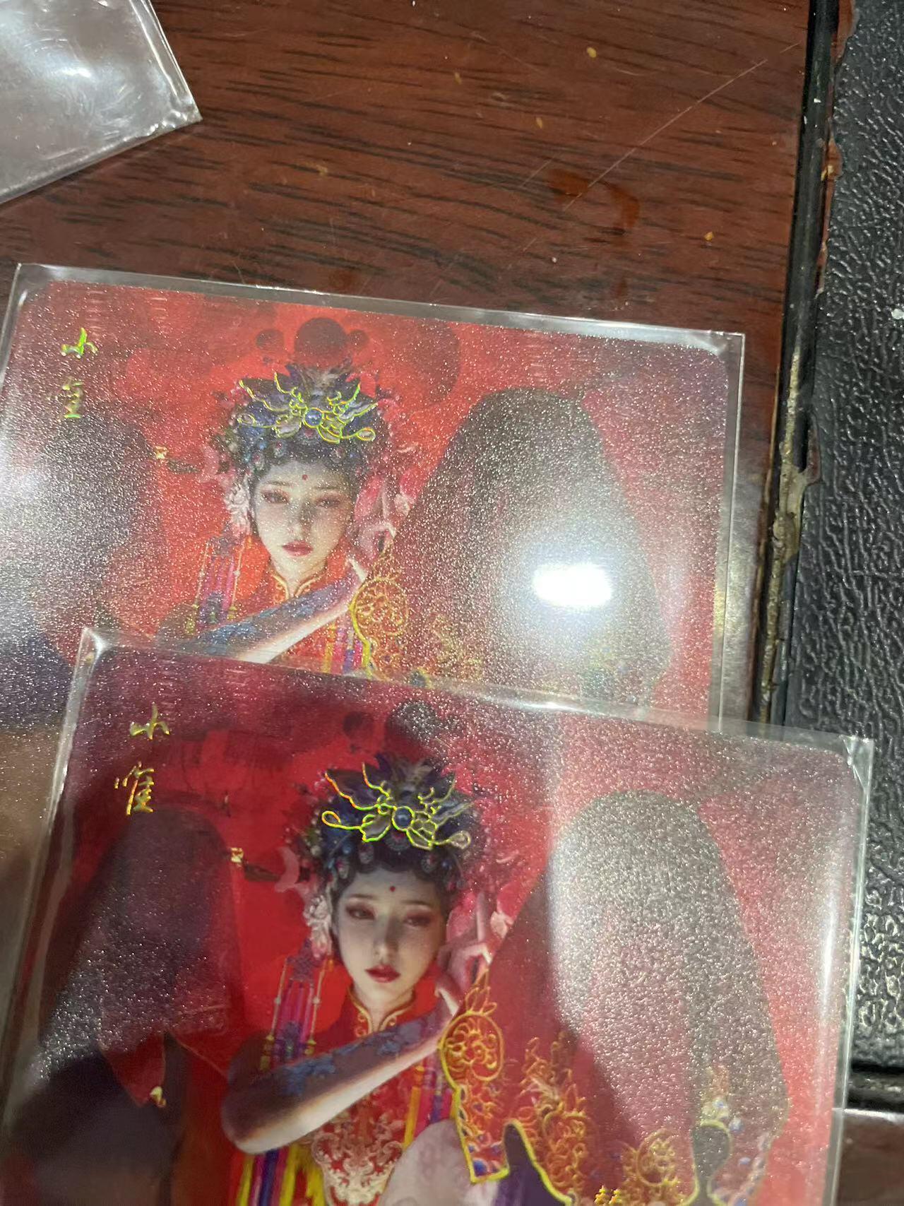 寸草不生拍卖会 第十三期 （ 持续收拍中） 燎原卡牌 ST-Brush 老师 刷子老师作品 幻彩双服饰 -小雀