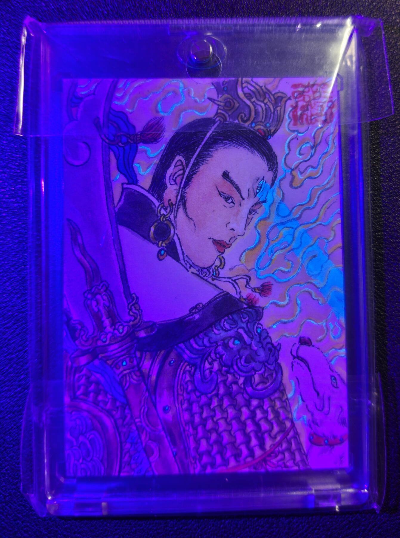 天玑星卡拍第136期《11.10周一截拍》持续收拍收评中 满赠卡需备注 【手绘卡】张先军 二郎真君 手绘卡