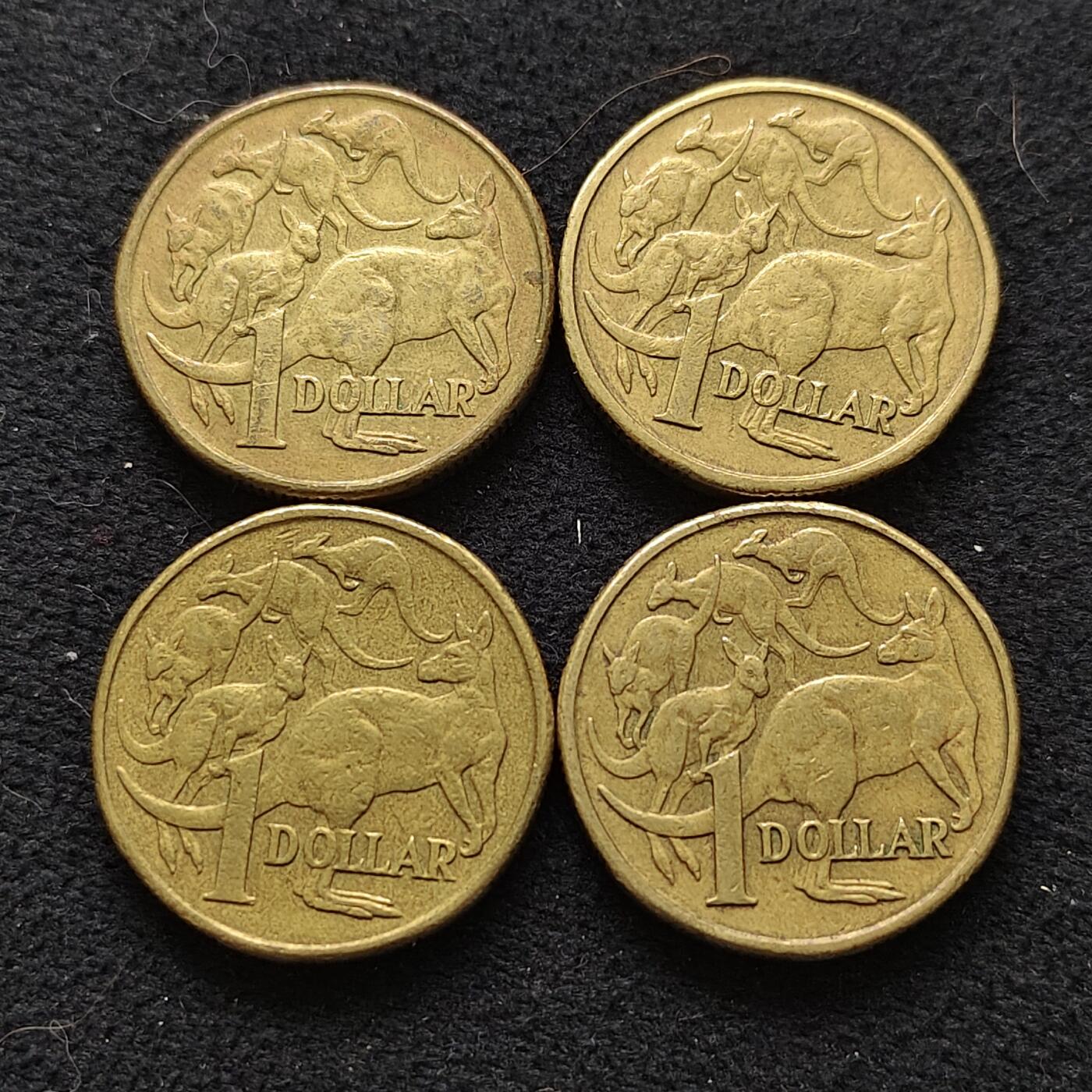 【全场包邮】纯粹捡漏拍474场（免费代拍第11场） 澳大利亚各年份1元4枚一组