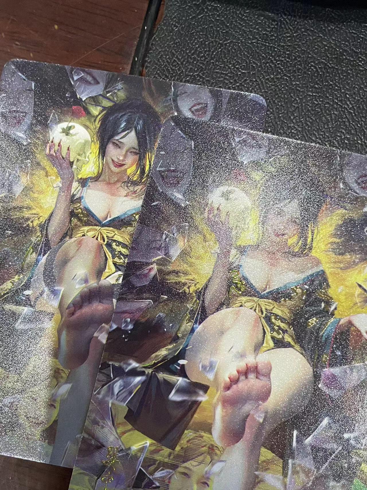 寸草不生拍卖会 第十三期 （ 持续收拍中） 燎原卡牌 ST-Brush 老师 刷子老师作品 幻彩双服饰 -婴宁