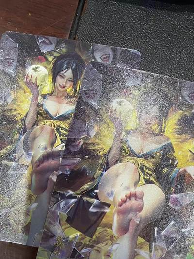 寸草不生拍卖会 第十三期 （ 持续收拍中） - 燎原卡牌 ST-Brush 老师 刷子老师作品 幻彩双服饰 -婴宁